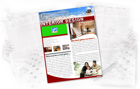Newsletter Design sample 8