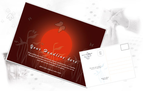 Post card Design Sample 9